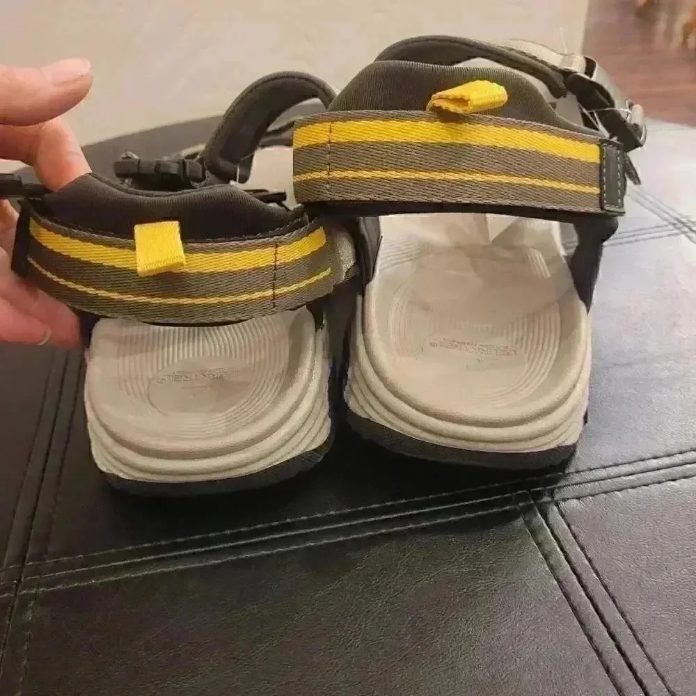 Ozark Trail Men’s Moss Green Trek Adventure Outdoor Adj Strap Sandals NEW NWT